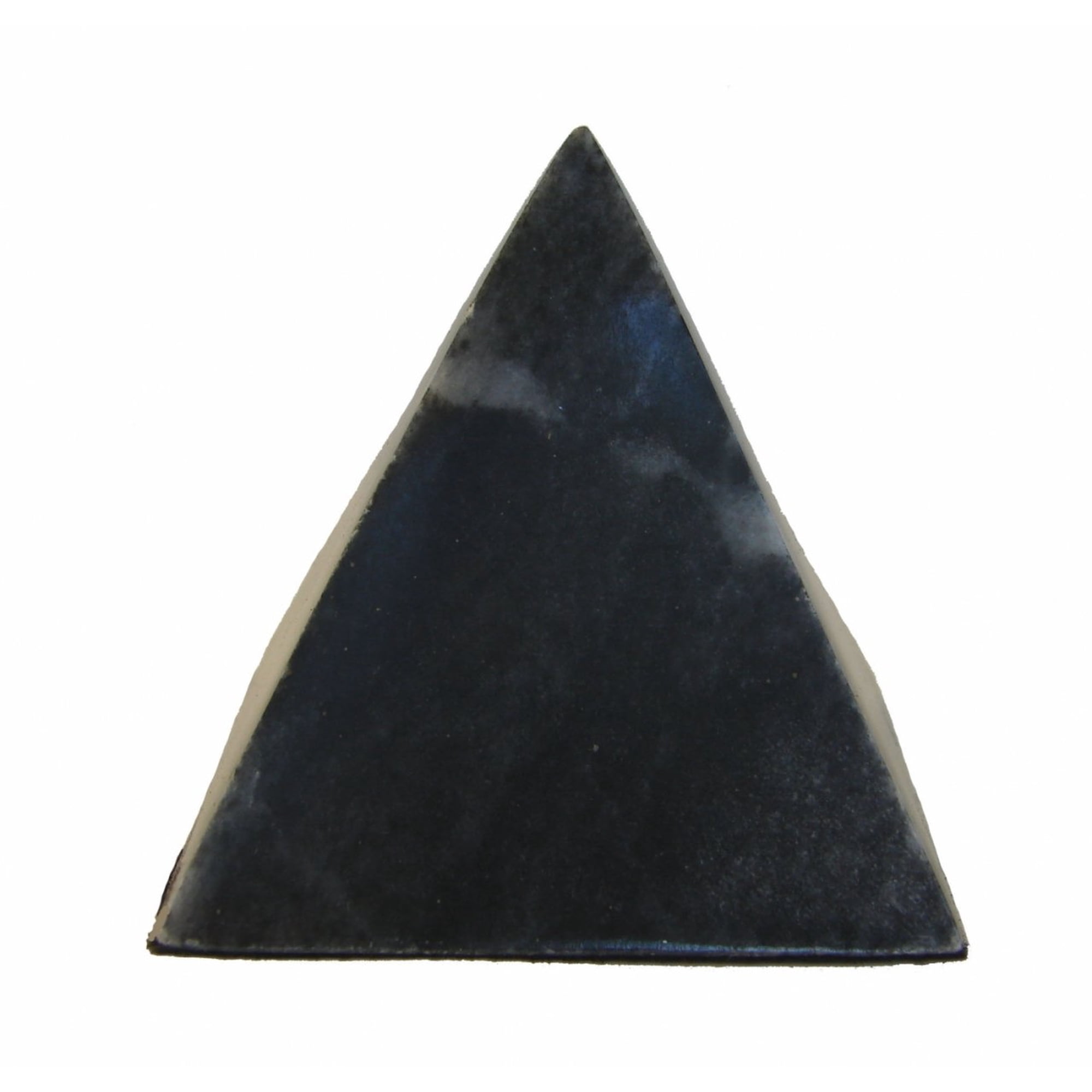 Pirámide De Mármol Feng Shui Import Negra 5 X 5 X 5 Cm