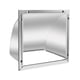thumbnail image 5 of Cubierta De Ventilación De Secadora De Metal Fácil De Instalar Protección Contra La Lluvia Y La Nieve Cubierta De Ventilación De Pared De 12 Pulgadas, 5 of 5