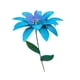 thumbnail image 2 of Estaca De Jardín De Flores De Hierro, Letreros Artificiales Para Jardín, Camino De Porche, Azul, 2 of 3