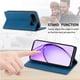 thumbnail image 5 of Funda tipo cartera con bloqueo RFID para Realme 16 Con tapa abatible, portatarjetas, cierre magnético, TPU y soporte Azul, 5 of 6