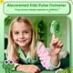 thumbnail image 2 of Oxímetro de pulso Alecaremed para niños, color verde con memoria, 2 of 8