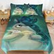 thumbnail image 1 of Totoro 3 Piece Anime Comforter Bedding 1 Set Super Soft Quilt Cover with 2 Pillowcases Funny Merch Anime Gifts for Girls Boys Kids Adults, 1 of 5