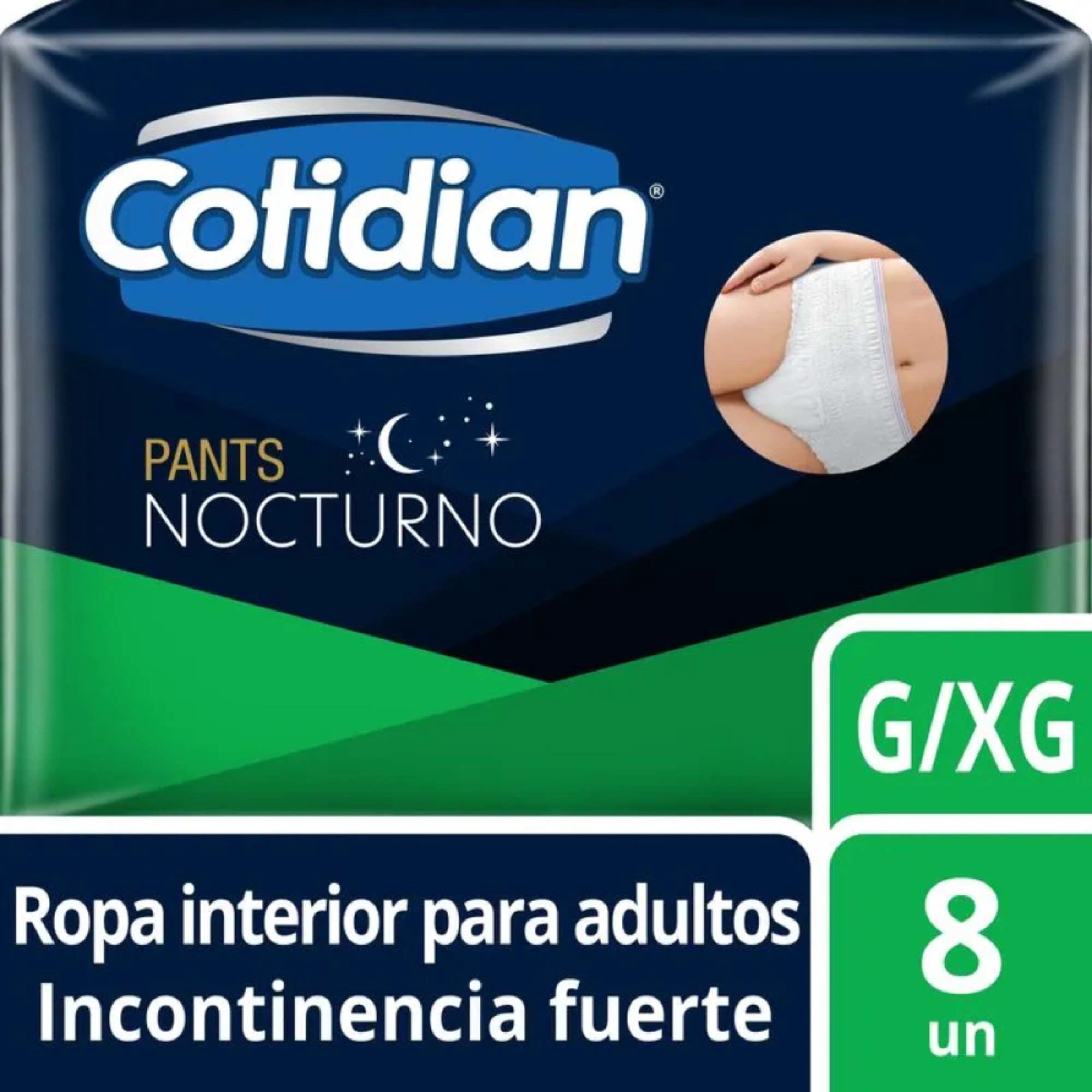 Pañales Pants Adulto Cotidian Nocturno G /xg