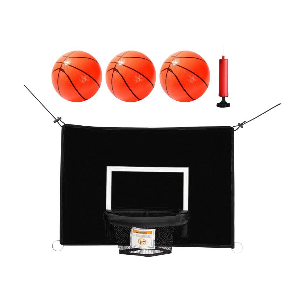 Magideal - Trampolines, Aro De Baloncesto, Accesorio Para Deportes Al Aire Libre, Juego De Baloncesto Para , Materiales Blandos Impermeables, Patio Trasero, , Estilo F