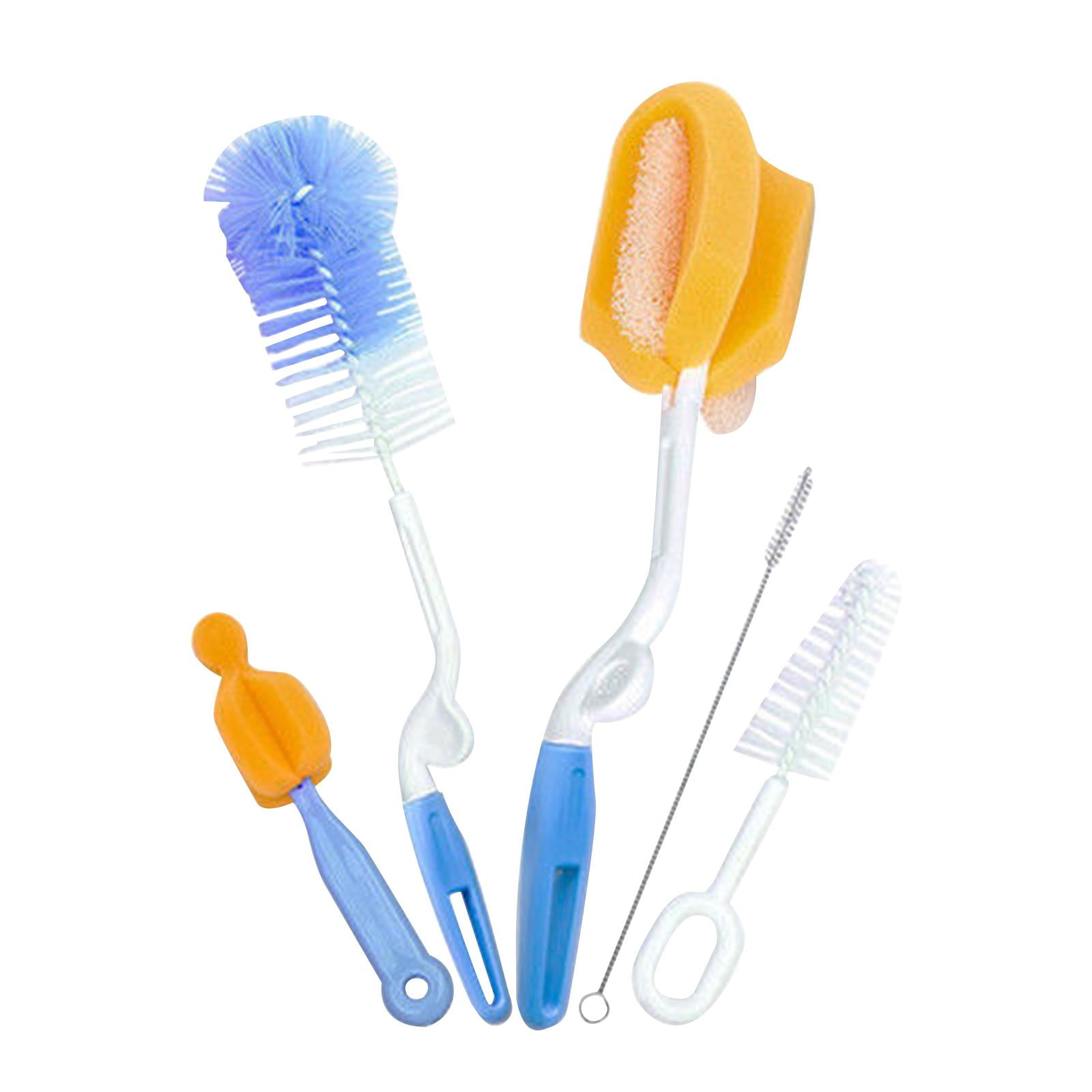 Bothyi - Juego De Limpiador De Biberones Suministro De Limpieza Para Botella De Copa De Vino Taza De Agua 5 Piezas