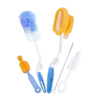 Bothyi - Juego De Limpiador De Biberones Suministro De Limpieza Para Botella De Copa De Vino Taza De Agua 5 Piezas