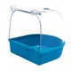thumbnail image 3 of Caja De Baño Para Pájaros, Bañera Reutilizable Para Loros Enjaulados, Para Periquito, Periquito, Canario, Azul, 3 of 3