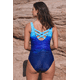 thumbnail image 2 of Traje De Baño Mujer Sport Criss Cross Azul Gloriahoon, 2 of 4