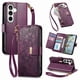 thumbnail image 1 of Funda FOXDOCK cartera de piel sintética para FOXDOCK Samsung Galaxy S26 Pro – Resistente a golpes, RFID – Púrpura, 1 of 6