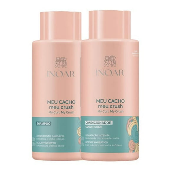 Meu Cacho Kit Shampoo Y Acondicionador Inoar 500 Ml C/u Inoar