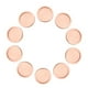 thumbnail image 5 of 10x Base De Broche De Madera, Bandejas De Broches Para Broches De Bricolaje, Respaldos, Insignia De Madera De 20mm, 5 of 5