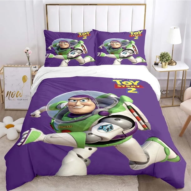 Toy Story Pattern Bedding Sets Twin Queen Size Bedding Sets 3D Printed Duvet Cover Set Simple Style Bedroom Decoration Bed Sheets