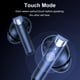 thumbnail image 3 of AARONMEI Auriculares Traductor de Idiomas AI Bluetooth 5.3 Inalámbricos Blanco, 3 of 3