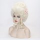 thumbnail image 5 of Peluca victoriana rubia Wiggy Mermaid para disfraz rococó, 5 of 8