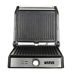 Imahe - Plancha Doble Contacto Grillada Marvo