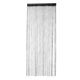 thumbnail image 4 of Panel De Cortina De Cuerdas De Puerta Cortina De Flecos De La Cámara De Mosca Divisor Divisor Negro, 4 of 5
