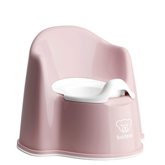 Orinal BabyBjörn Rosa/Blanco Fácil de Limpiar