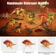 thumbnail image 4 of Juguete de dinosaurio FRUSE Jurassic con tapete de juego y libro, 12 piezas para niños, 4 of 7