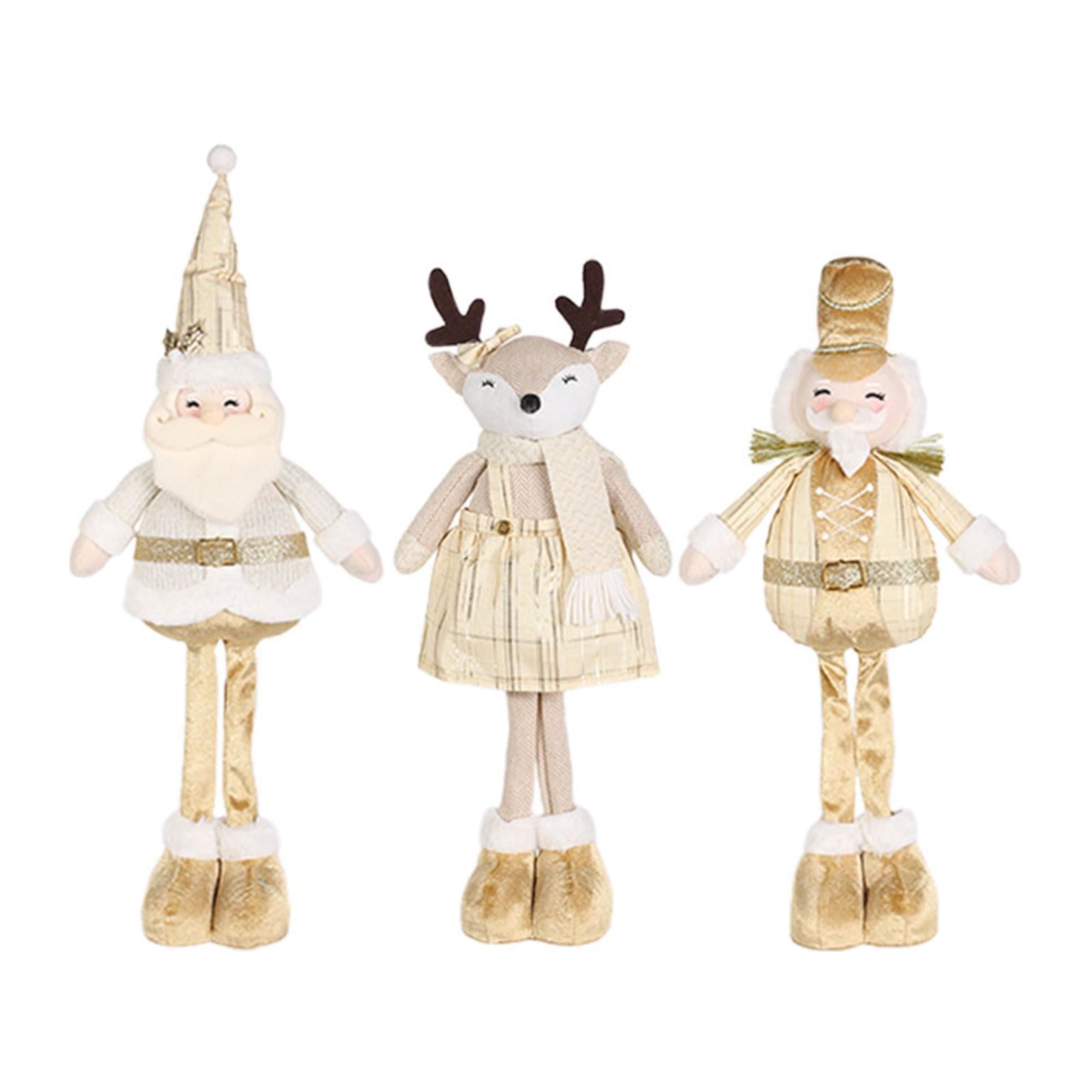 Figura Decorativa Navideña Blanca 49 Cm, Producto Surtido, 1 Un Holiday Time