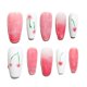 thumbnail image 1 of Uñas Postizas Sun&Beam Nails Long Squoval Rosa Cereza, 1 of 6