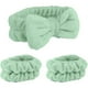 thumbnail image 1 of Cinturones y muñecas para el cuidado facial y el maquillaje, fundas de 3 piezas, accesorios para fijar el cabello, uso de lavado facial, cuidado facial y uso de maquillaje, 1 of 4