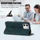 thumbnail image 3 of Funda Billetera para Infinix Hot 50i 4G Imán y Resistente Verde, 3 of 6