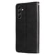 thumbnail image 2 of Funda tipo cartera para Samsung Galaxy A15 con bolsillo con cremallera y ranuras para tarjetas – Función de soporte Negro, 2 of 6