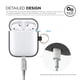 thumbnail image 4 of Funda de silicona con llavero elago para AirPods, 4 of 7