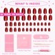 thumbnail image 5 of Manicería instantánea ovalada Olive & June Press-On Nails, tamaño mediano, 5 of 7