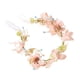 thumbnail image 4 of Diadema De Novia, Joyería Para El Cabello, Tela, Decoración De Flores Para Fiestas De Baile, Guirnalda B, 4 of 5