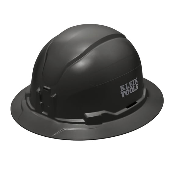 Hard Hat Klein Tools, sin ventilación, estilo ala completa, acolchado