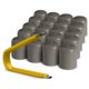 thumbnail image 1 of Cubierta para tuercas de rueda Automotivated Aftermarket 17 mm gris, paquete de 25, 1 of 7