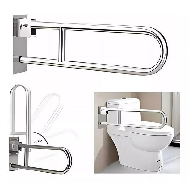 Barra Seguridad Baño Para Discapacitados Pasamanos Abatible | Lider
