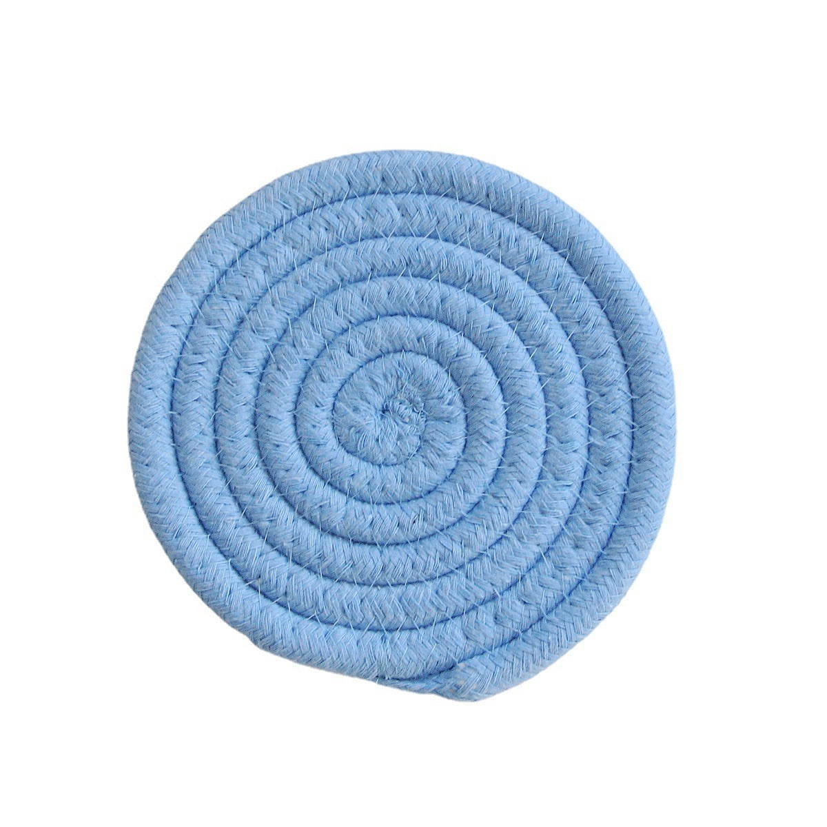 Xmhytop Juego De 4 Portavasos Absorbentes Antideslizantes, Coasters Para Vasos Y Copas De Vino, Estilo A, 11cm, Azul