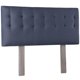 thumbnail image 2 of Respaldo Cama Botone King Felpa Gris, 2 of 4