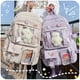 thumbnail image 3 of Girls Boys Travel Backbag College Bag Teenage Nylon Book Bag Large Capacity College Backpack Fashion Students School Bag, 3 of 3