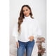 thumbnail image 3 of Sweater Mujer Manga Muercielago Larga Tejido Colores 5062, 3 of 4