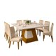 thumbnail image 1 of Comedor Isis 8 Sillas Beige, 1 of 6