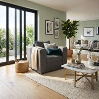 Construcsofa - Butaca Aurelia Tela Gris