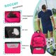 thumbnail image 3 of Mochila de fútbol DAFISKY 32x21x45 cm Compartimento para balón y calzado, 3 of 6