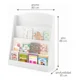 thumbnail image 3 of Organizador De Libros Repisa Estante Biblioteca Librero 80cm Blanco, 3 of 8