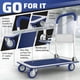 thumbnail image 3 of Carrito plegable Dolly Lifetime Appliance Parts, 150 kg, azul, 3 of 8