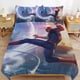 thumbnail image 3 of Spiderman Crawl 3 Piece Bed Set - Includes Reversible Comforter & Sheet Set Bedding - Fade Resistant Microfiber Twin, 3 of 5