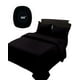 thumbnail image 1 of Juego De Sabanas De 500 Hilos King Negro, 1 of 4