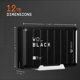 thumbnail image 2 of Disco Duro Externo WD_BLACK D10 12TB 7200RPM para Xbox, 2 of 2