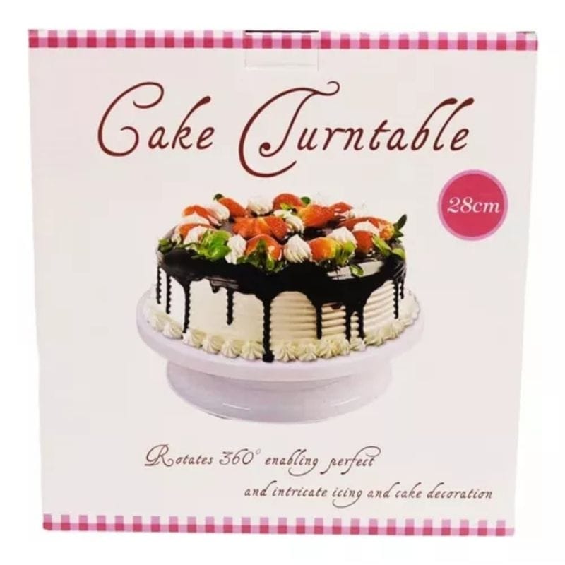 Genérico - Bandeja Giratoria Para Tortas De 28Cm