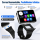 thumbnail image 4 of UBABAI Smartwatch Android 11 4G con Sim Nano Pantalla Táctil de 2.88" Reloj Inteligente con Llamadas Cámara Dual WiFi Bluetooth y 6GB Ram 128 GB Rom, 4 of 9
