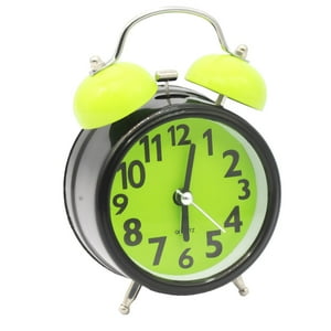Puntostore - Reloj Despertador Con Campana Y Luz Cambia Color - Ps