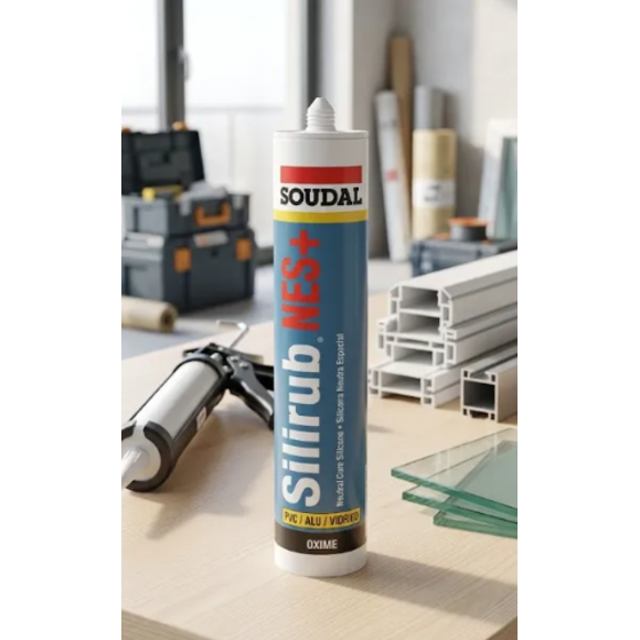 Silicona Neutra Sapelly 300 Ml. Silirub Nes+ Soudal