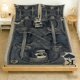 thumbnail image 1 of 3pcs Dark Ace of Spades Digital Print Bedding Polyester Skin-Friendly Fabric with Anti-Pilling, 1 of 1